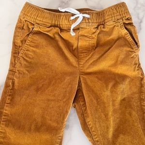 Janie & Jack corduroy pants in mustard color size 4T